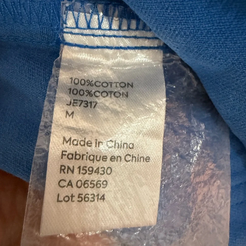 Elan Kelly acid wash romper blue size medium. - Picture 6 of 7